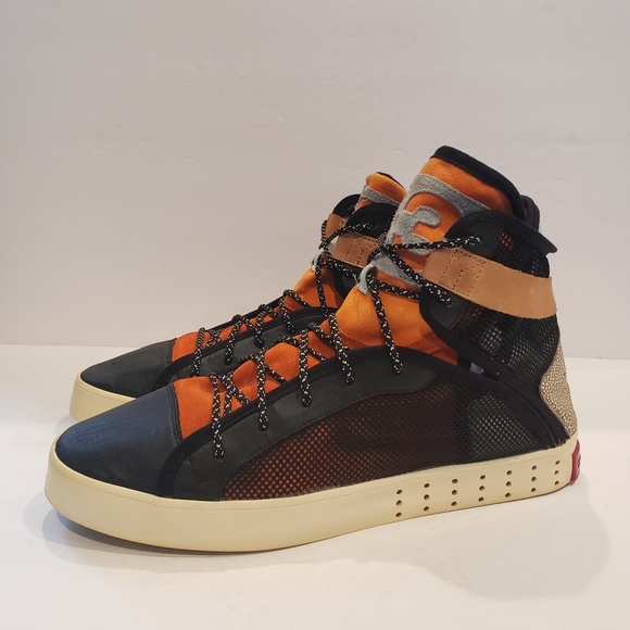 y3 orange shoes